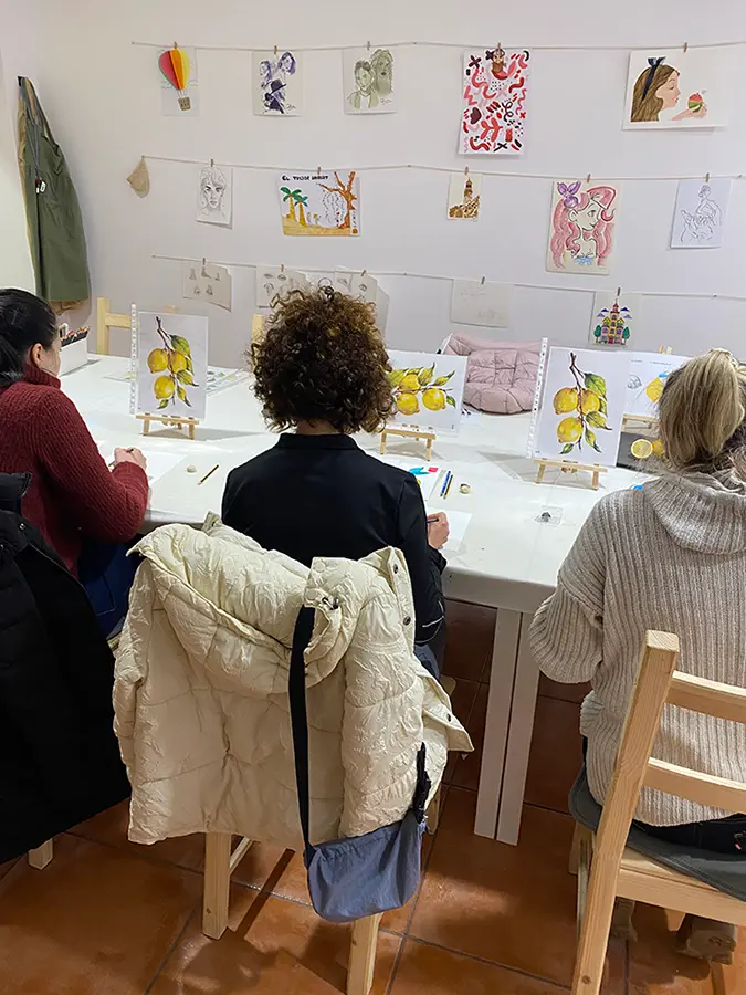 dibuix pintura adults